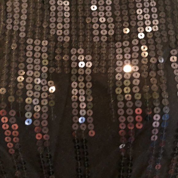 APT 9 SEQUIN TSHIRT NWT SIZE L PETITE - Picture 2 of 6
